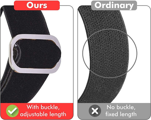 Lamshaw 19mm Stretch Elastics Nylon Adjustable Replacement Strap Accessories Compatible for Fitpolo IDW15 Smartwatch