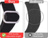 Lamshaw 19mm Stretch Elastics Nylon Adjustable Replacement Strap Accessories Compatible for Fitpolo IDW15 Smartwatch