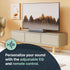Majority Bowfell White 15 Inch Soundbar for TV, Bluetooth 50 Watts Home Audio Speaker, Small PC Soundbar | AUX, RCA,