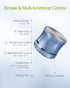 EWA A109mini Bluetooth Speaker with Bass Radiator, Portable Loud Speaker for Home, Hiking, Travel