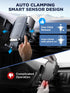 Wireless Car Charger, 15W Qi Fast Charging Auto Clamping Phone Holder, JOYROOM Mount for iPhone 14 13 12 11 Pro Max