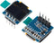 JESSINIE 2pcs 0.49" OLED Display Module, IIC I2C 64x32 SSD1306 White Screen, for