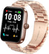 Stainless Steel Metal Replacement Strap for SKG V7 Bands, Compatible with TOZO S2 44mm and Other Smartwatches
