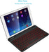 Arteck Universal Backlit 7-Colors Slim Portable Wireless Bluetooth 3.0 Keyboard for iOS, Android, Windows Tablets