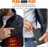 20000mAh Heated Electric Vest Jacket Battery Pack, Power Bank for Heating Vests with Dual USB Output (Not for 7.4v