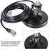 TWAYRDIO 180 10CM/4 Inch Angle Adjustable Radio Antenna Magnetic Mount Base for Car Mobile Transceiver