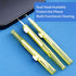 Volisau 10 Pcs Cell Phone Cleaning Kit,Charging Port Cleaner,Dual Sided Anti Clogging Nylon Brushes,Suitable for Clean
