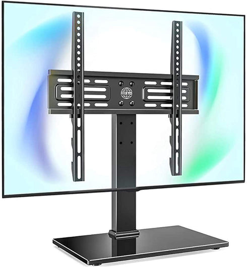 FITUEYES Universal TV Mount Stand Table Top TV Stand for 27-55 inch TVS