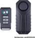 HENDUN (1 Pack, Extra Remote for Wireless Anti-Theft Door & Window Security Alarm/Bike Alarm, Alarm System Remote
