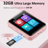 VANSING MP3 32GB MP3 1.8 inch 512GB(Pink) Player with Bluetooth, Portable Bluetooth Player for Kids, Music Player