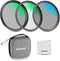 NEEWER 77mm UV/CPL/ND Lens Filter Kit with Hard Shell Case, Multicoated Optical Glass & Aluminum Alloy Frame