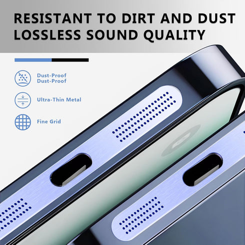 MysticHome 17/16 5 1 for iPhone Pro Accessories, Pcs Cell Phone Speaker Anti-Dust Plugs, Pcs USB C Dust Plug