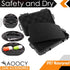 8'' Small Case with Customizable Foam Insert, IP67 Waterproof Hard Carrying Case for Portable Electronics, 8.6" x 4.9"