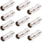 BNC Female to Female Connector, 10-Pack BNC Coupler for CCTV Security Camera Adapter Extender