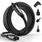 Optical Audio Cable 30 Ft, Digital Toslink Cable Cord, Gold Plated, Flexible & Durable for Home Theater, Sound Bar, PS4