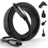Optical Audio Cable 30 Ft, Digital Toslink Cable Cord, Gold Plated, Flexible & Durable for Home Theater, Sound Bar, PS4