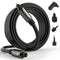 Elecan Optical Audio Cable 100 Ft, Digital Audio Toslink Cable Cord for Home Theater, PS4 & Xbox