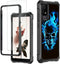 for TCL ION X Case, Heavy Duty Rugged Hard PC & Soft TPU Bumper with Glass Screen Protector for TCL ION X/ION V/40Z -