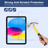 2 Pack 11th A16 2025 10th 10.9 Inch 2022, 9H BLOSOMEET Screen Protector for iPad & Generation HD Clear Hardness