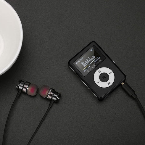 Generic Mp3 Mp3 32gb Commuting Portable Players with USB Cable, Mini Player with Memory SD Card, Digital Music Player