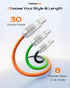 2.0 120W 17-15 3.3FT chubbycable Chubby USB C Fast Charging Cable Silicone Soft Durable USB C Cable Extra Thick Charger