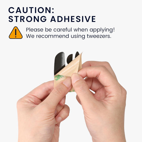 kwmobile Mouse Feet Replacement for Razer DeathAdder Elite Computer Mouse Skates Sticker (Black)