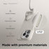 elago Magnetic Silicone Case for iPhone 15 Pro (6.1") - Shockproof, Soft Grip, Built-in Magnets, Compatible with