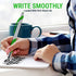 2 in 1 Capacitive Stylus & Ballpoint Pen - Comfort Grip for Any Touchscreen Device, Silver 5 Pack