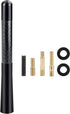 Tecreddy Short Car Antenna Mast Carbon Fiber Truck Vehicle Replacement Antenna 4.7 inch
