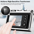 Rieibi Lens Cap & Screen Protector for Fujifilm Instax Mini EVO, Accessories with Anti-Loss String & LCD Protector