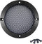 Fielect 2" Speaker Grill Cover, Black Metal Trim Decorative Circle Grille with 8 Screws