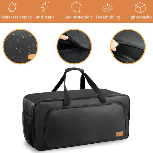 Speaker Tote Bag 23''×12''×12'' Compatible with JBL Party Box 100/110 Multifunctional Storage Case
