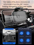 Car Mount Phone Holder: Clamp Type Navigation Mount for All Smartphones, Cell Phone Holder with Screw Hook