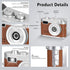 Mhaohuofu 1080p 32GB 6 0.96" 100 Mini Keychain Camera, FHD Mini Digital Camera with SD Card, Flash, Creative Filters