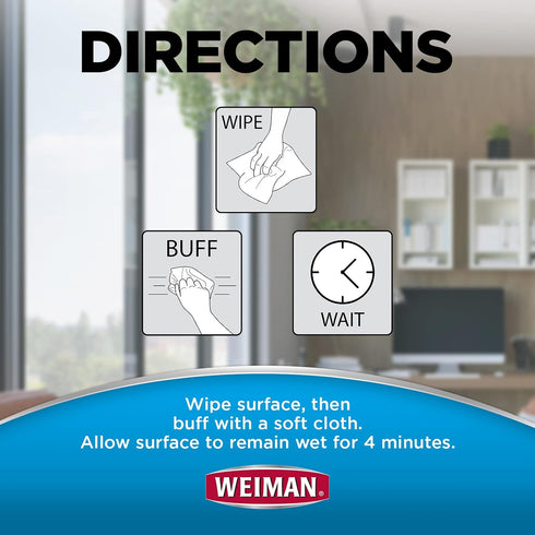 Weiman Disinfecting Electronic Cleaning Wipes, 30 Wipes for Keyboards, Tablets, E-readers, Smart Phones
