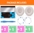 Replacement Ear Pads for Beats Solo 3, GVOEARS Earpad Cushions for Solo 2 3 Wired Wireless Headphones (Light Pink)