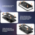 Temdan Magnetic iPhone 13 Pro Case - Black, Military Grade Drop Protection, Shockproof, Compatible with MagSafe.