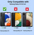 2 pack Anti Blue Light Tempered Glass Screen Protector Compatible with Samsung Galaxy A14.Eye Protection Tempered Glass Film,No Bubbles,9H Hardness HD, Blue Light Blocking Screen Protective Film for