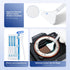 Upgraded Camera Sensor Cleaning Kit with Built-in Light Cleaner Handle & 10PCS 24MM Sensor Cleaning Swabs
