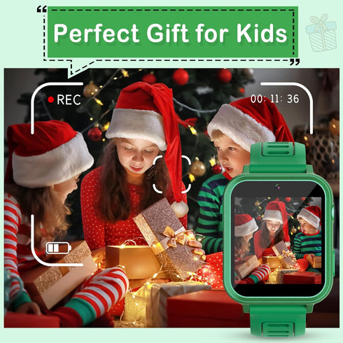 Smart Watch for Kids with 24 Puzzle Games, Camera, Video Recorder, Music, Alarm, Calendar, Pedometer, Gift