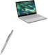 BoxWave Stylus Pen - FineTouch Capacitive Stylus for ASUS Chromebook Flip C436 - Super Precise - Metallic Silver