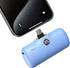 iWALK USB-C Portable Charger Mini 20W 4800mAh Wireless Power Bank for iPhone 15, iPad, AirPods, Samsung, Android