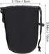 2pcs Camera Lens Bag Camera Lens Accessories Drawstring Lens Case Lens Pouch Bag Camera Lens Case Bag Shockproof Camera Lens Case Bag for Dslr Camera Lens No Words Digital Neoprene