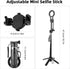 WOVTE 4-in-1 360 Magnetic Selfie Stick, Portable Pocket MagSafe Tripod for iPhone with Detachable Remote, Rotation