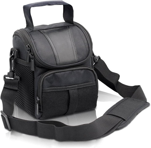 FOSOTO Waterproof Camera Case Bag - Compatible for Canon EOS M10 M6 M2, Nikon P600, Sony RX10M3, Olympus EM10