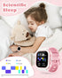Smart Watch for Kids, Fitness Tracker with Pedometer, Heart Rate Monitor, Sleep Tracker, IP68 Waterproof, Kids Gift Pink