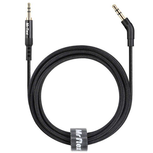 Mr Rex Nylon Braided 2.5mm to 3.5mm Audio Aux Cable for Bose 700 QuietComfort, JBL E45BT E55BT Headsets