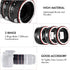 Macro Lens Tube Extension, Fast Auto Focus Adapter Ring 13mm 21mm 31mm for EOS EF Mount Cameras