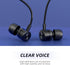 EP-06 Metallic Wired Earbuds, In-Ear Earphones with Build-in Microphone, Noise Isolating Headphone, 3.5mm Jack Long