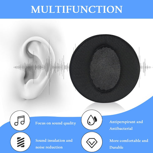 Quick Fit Replacement Earpads for Sony MDR-XB950BT XB950B1/XB950N1 Wireless Headphones, Sweatproof Ear Cushions